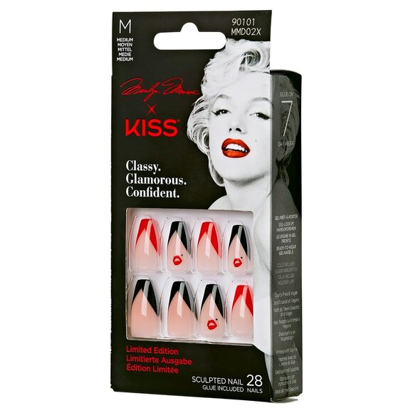 Marilyn Monroe x KISS Limited Edition Medium Length Nails - Picture 6 of 9